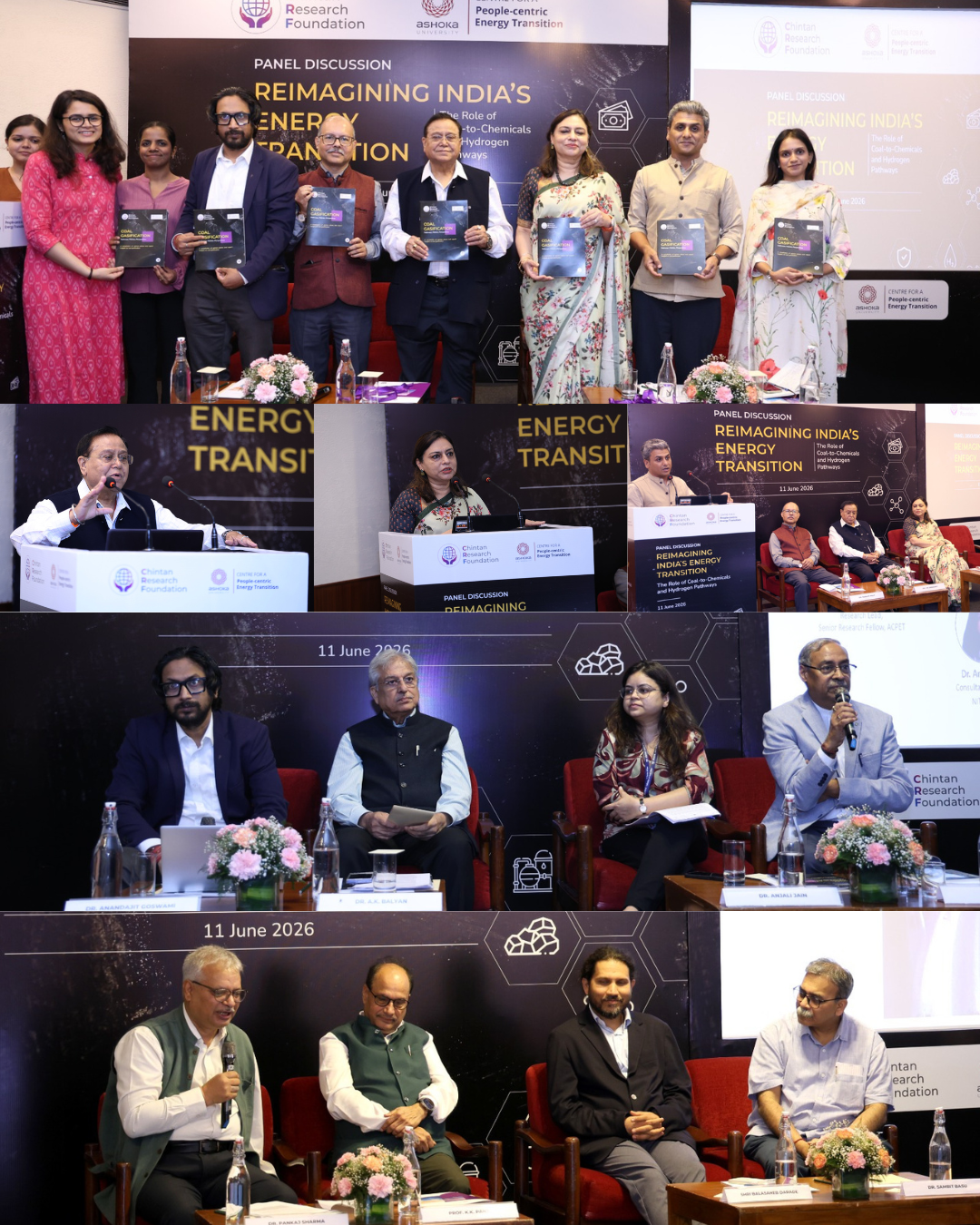 𝐀𝐂𝐏𝐄𝐓-𝐂𝐑𝐅 𝐂𝐨𝐥𝐥𝐚𝐛𝐨𝐫𝐚𝐭𝐢𝐨𝐧: 𝐀 𝐡𝐢𝐠𝐡‑𝐥𝐞𝐯𝐞𝐥 𝐩𝐚𝐧𝐞𝐥 𝐝𝐢𝐬𝐜𝐮𝐬𝐬𝐢𝐨𝐧 𝐨𝐧 '𝐑𝐞𝐢𝐦𝐚𝐠𝐢𝐧𝐢𝐧𝐠 𝐈𝐧𝐝𝐢𝐚’𝐬 𝐄𝐧𝐞𝐫𝐠𝐲 𝐓𝐫𝐚𝐧𝐬𝐢𝐭𝐢𝐨𝐧: 𝐓𝐡𝐞 𝐑𝐨𝐥𝐞 𝐨𝐟 𝐂𝐨𝐚𝐥‑𝐭𝐨‑𝐂𝐡𝐞𝐦𝐢𝐜𝐚𝐥𝐬 𝐚𝐧𝐝 𝐇𝐲𝐝𝐫𝐨𝐠𝐞𝐧 𝐏𝐚𝐭𝐡𝐰𝐚𝐲𝐬'.